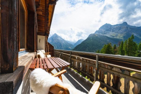 Mirador auf der Sonnenterrasse von Saas-Fee